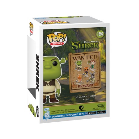 FUNKO POP MOVIES DreamWorks 30th SHREK - Shrek w/Snake (1594)
