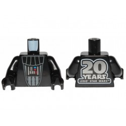 LEGO MINIFIGURA Darth Vader (20th Anniversary Torso) 2