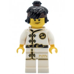 LEGO MINIFIGURA NINJAGO Cole - White Wu-Cru Training Gi