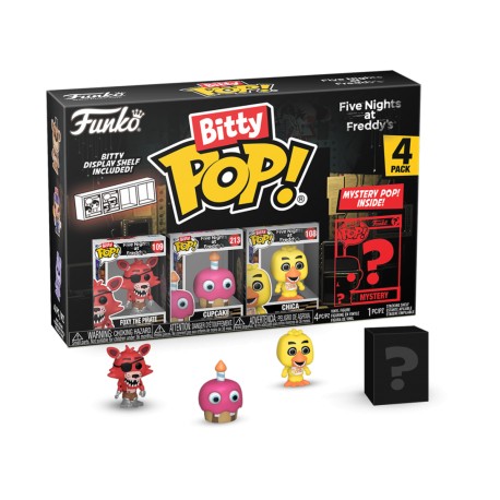 FUNKO POP FNAF PACK 4 FIGURITAS BITTY POP! Foxy 4PK