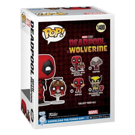FUNKO POP MARVEL Deadpool w/Headpool (1400)