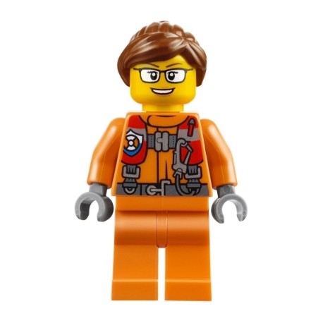 LEGO MINIFIGURA CITY Coast Guard Worker