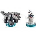 LEGO DIMENSIONS 71233 Fun Pack - Ghostbusters (Stay Puft Bibendum Chamallow and Terror Dog)
