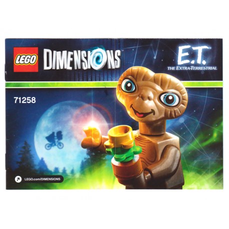 LEGO DIMENSIONS 71258 Fun Pack - E.T. the Extra-Terrestrial (E.T. and Phone Home)