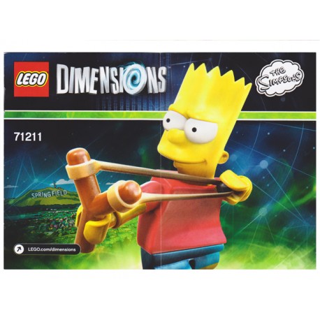 LEGO DIMENSIONS 71211 Fun Pack - The Simpsons (Bart and Gravity Sprinter)