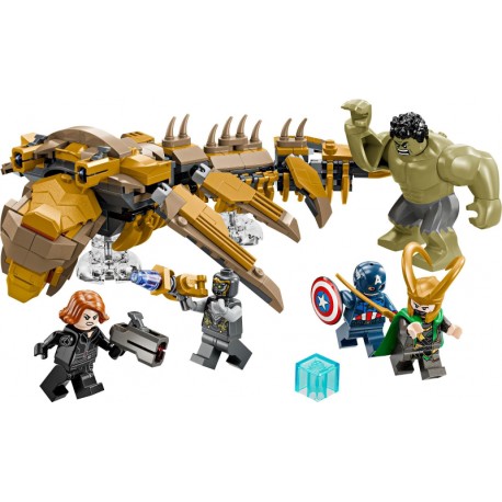 LEGO MARVEL 76290 Vengadores vs. Leviatán
