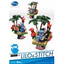 Disney Diorama PVC D-Stage Stitch 14 cm
