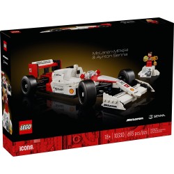 LEGO ICONS 10330 McLaren MP4/4 y Ayrton Senna