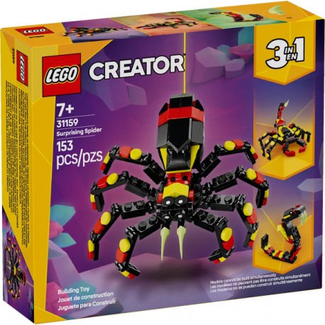 LEGO CREATOR 31159 Fauna Salvaje: Araña Misteriosa