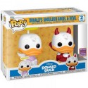 FUNKO POP DISNEY DONALD'S SHOULDER ANGEL & DEVIL 2022 WONDROUS CONVENTION LIMITED EDITION PACK 2