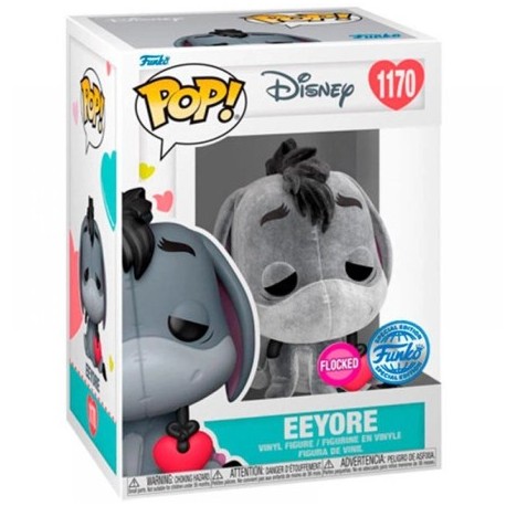FUNKO POP DISNEY WINNIE - Eeyore w/Heart(FL) (1170) EXC