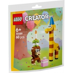 LEGO ANIMAL CREATOR 30689 Birthday Party Animals paper bag / Polybag