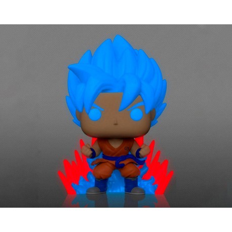 FUNKO POP DRAGON BALL Z -SSGSS Goku (Kaio-Ken Times Twenty) (GW) (1256) EXC
