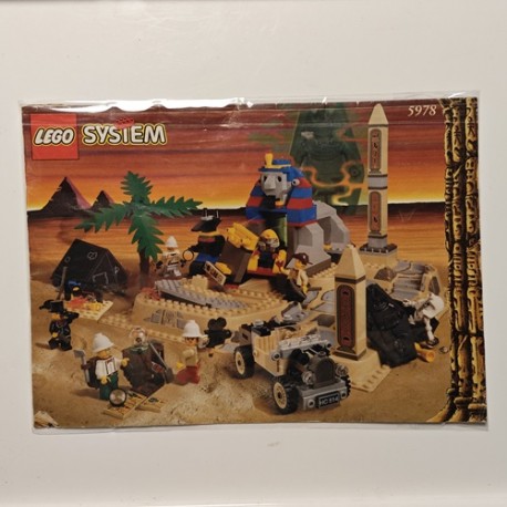 LEGO SEGUNDA MANO 5978 ADVENTURERS DESERT - Sphinx Secret Surprise (1998)
