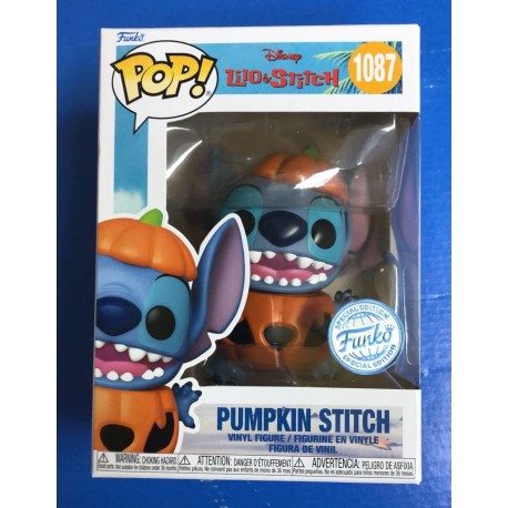 FUNKO POP DISNEY LILO & STITCH - Pumpkin Stitch (1087) EXC