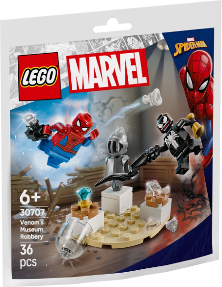 LEGO MARVEL 30707 Venom's Museum Robbery paper bag / polybag