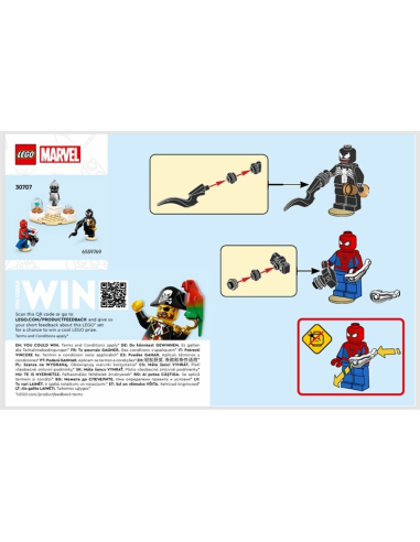 LEGO MARVEL 30707 Venom's Museum Robbery paper bag / polybag