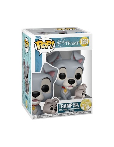 FUNKO POP DISNEY LA DAMA Y EL VAGABUNDO Tramp w/puppy (1554)