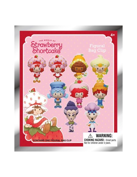 Tarta de Fresa Colgantes PVC 3D Series 1