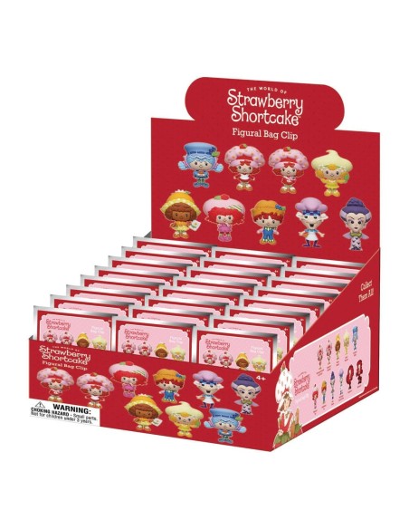 Tarta de Fresa Colgantes PVC 3D Series 1