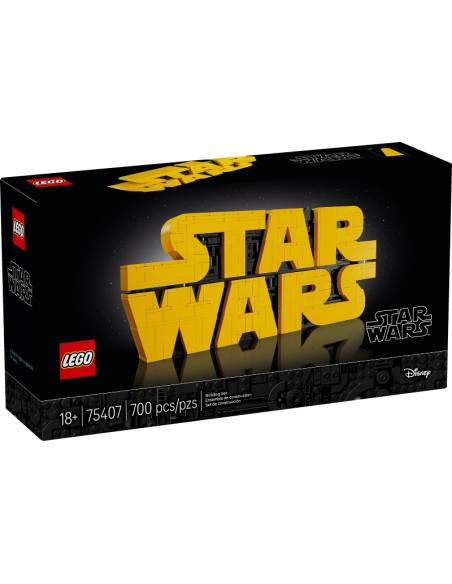 LEGO STAR WARS 75407 Logotipo de Star Wars para Construir